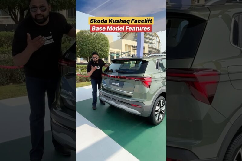 STANDARD Skoda Kushaq Facelift = Big Surprise! Shocking Features Revealed || Shocking Upgrades ||