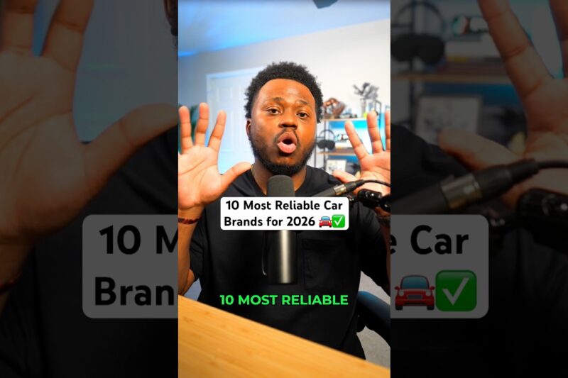 10 Most Reliable Car Brands for 2026 🚘✅ #carbuying #carshopping #carfinance #personalfinance #cars