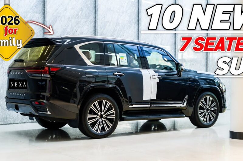 10 Upcoming 7 Seater Cars in india 2026 || New 7 Seater SUV Cars in 2026 ||.