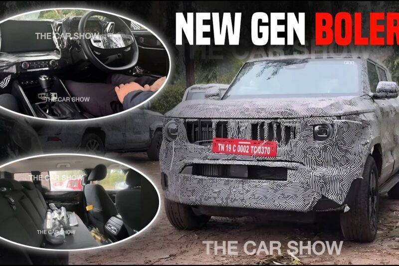 Finally 2026 Bolero Facelift Is here | Interiors Exteriors Spied All Details