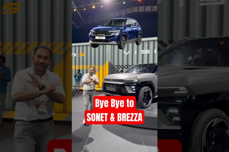 Bye Bye to Sonet & Brezza | Mahindra VISION X SUV with Electric – Petrol – Diesel #suv #mahindra