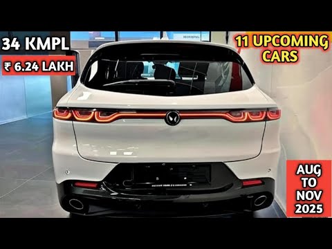 11 UPCOMING CARS IN INDIA DIWALI 2025 |  Most Awaited Cars Launching in India 2025