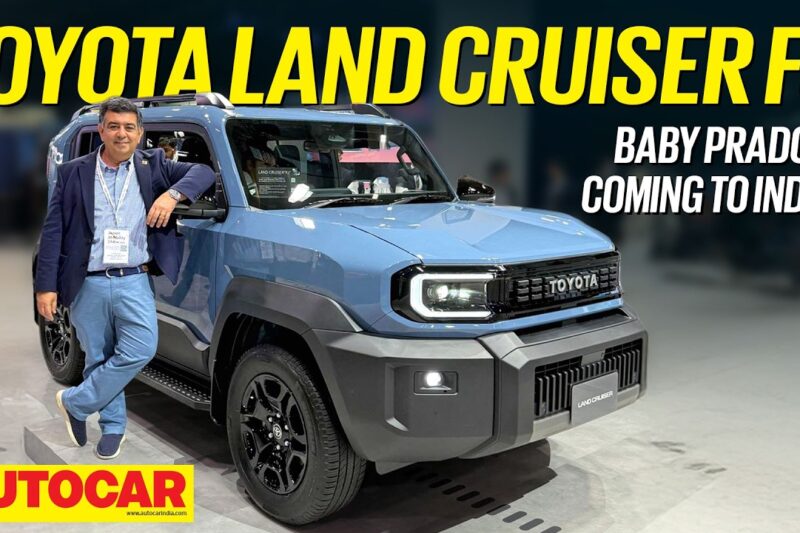 Toyota Land Cruiser FJ – Tough new SUV to rival the Scorpio | First Look | Autocar India
